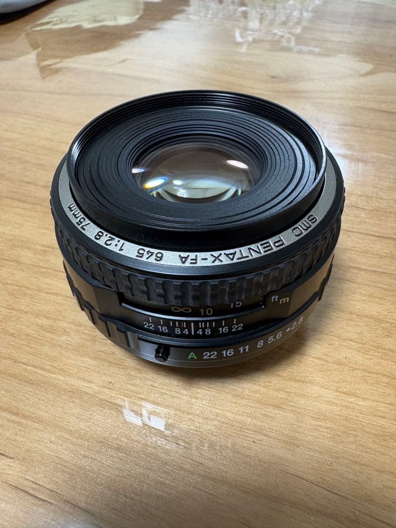 SMC PENTAX-FA 645 75mm f/2.8レンズ