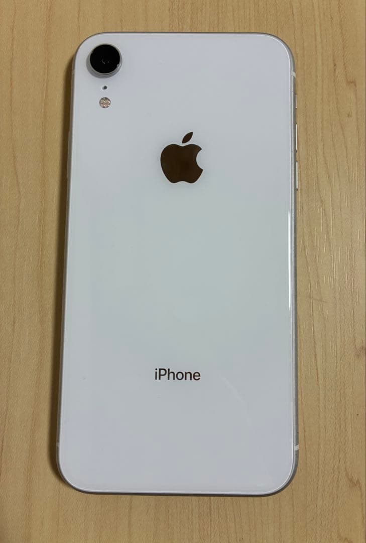 Apple iPhone XR ホワイト 64GB 本体 ケースおまけ付き