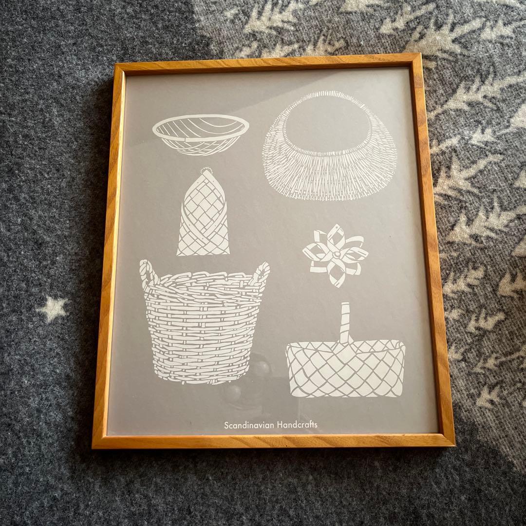 北欧暮らしの道具店　ポスター　額縁