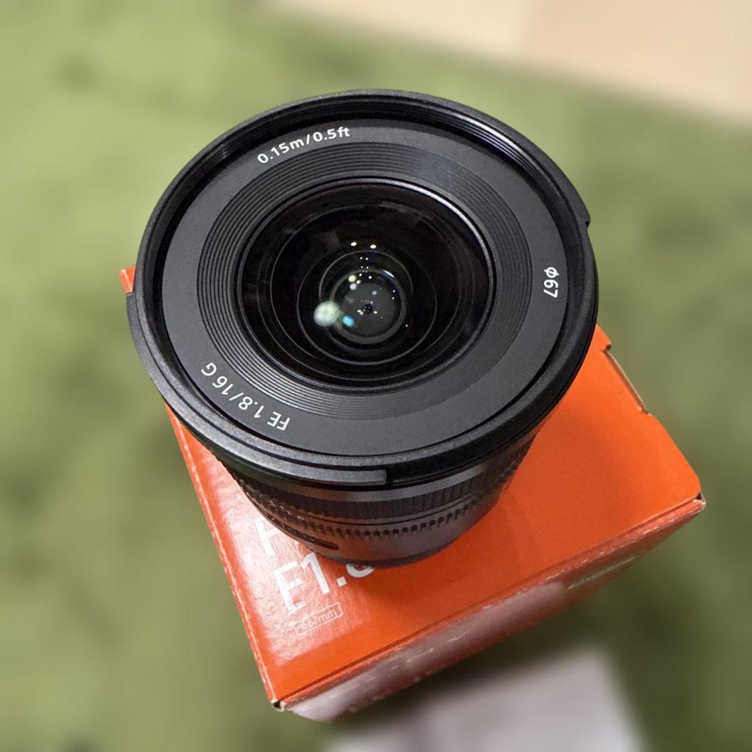 Sony FE 16mm F1.8 G レンズ 美品