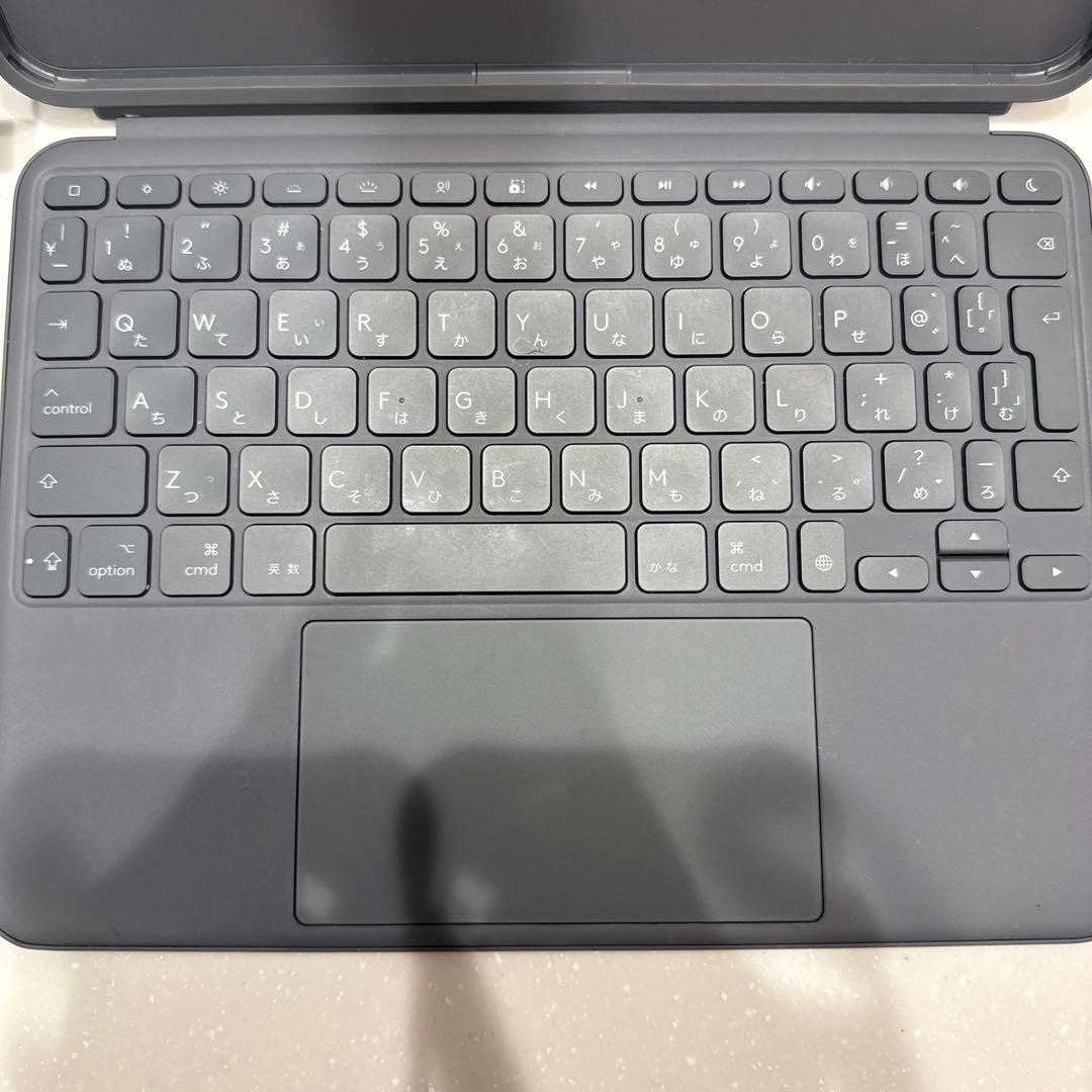 logicool COMBO TOUCH iPadケース グレー