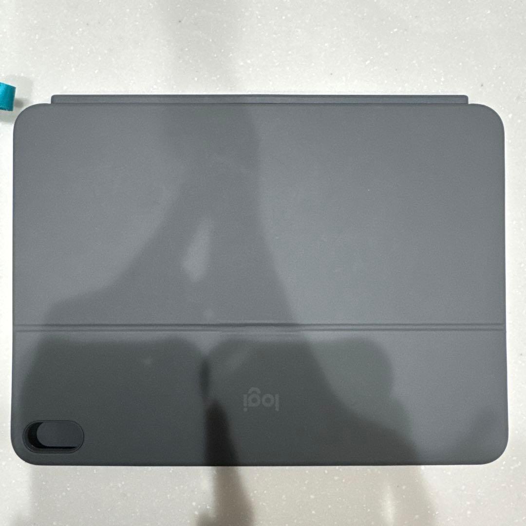 logicool COMBO TOUCH iPadケース グレー