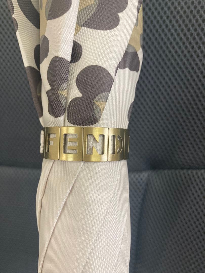 S フェンディ FENDI 日傘 長傘 ズッカ アンブレラ