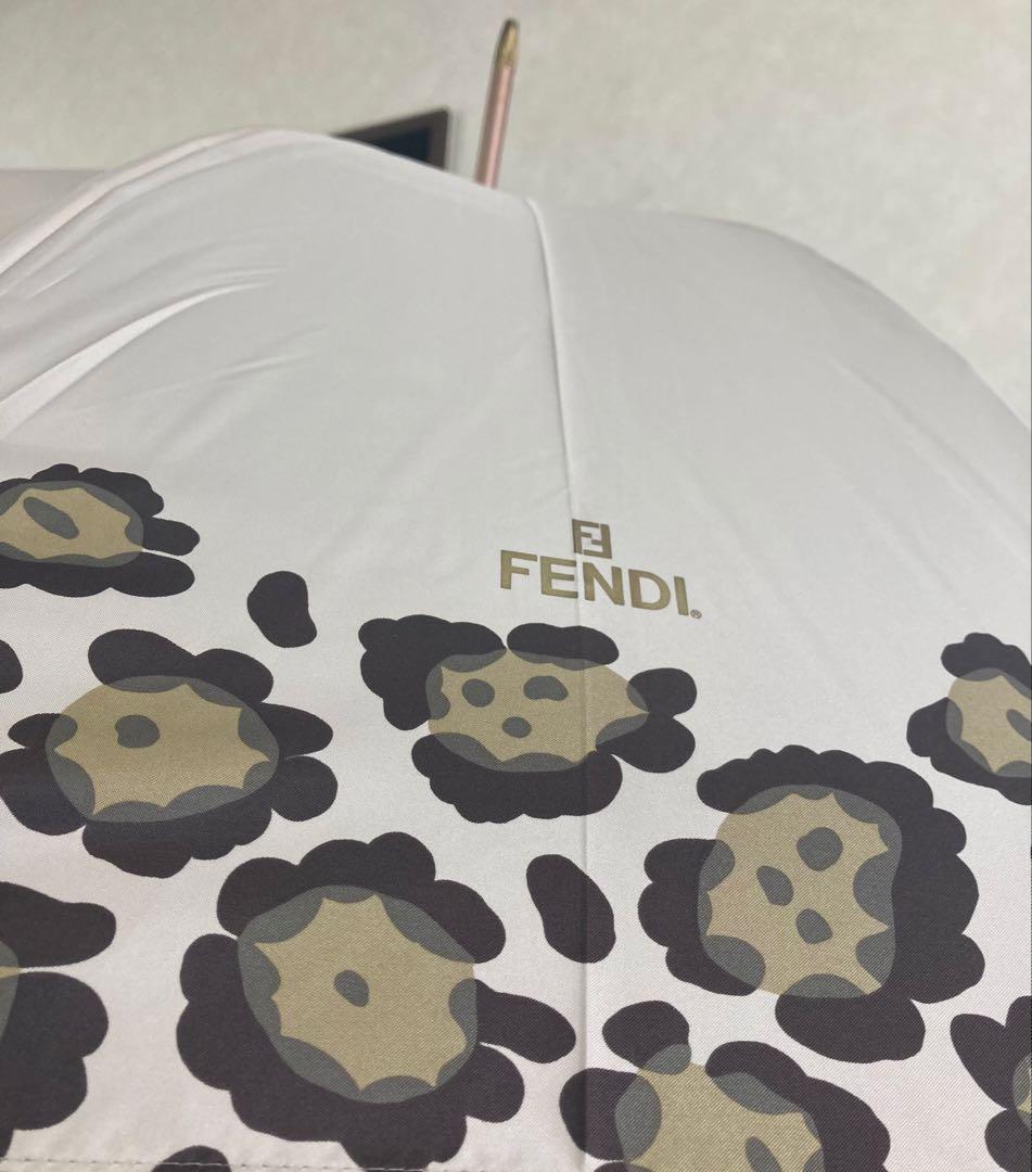 S フェンディ FENDI 日傘 長傘 ズッカ アンブレラ