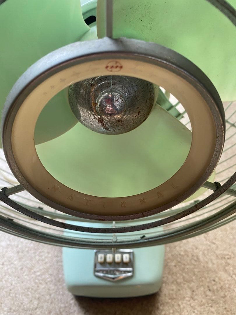 【ダオさん】NATIONAL 扇風機 レトロ 動作確認済み