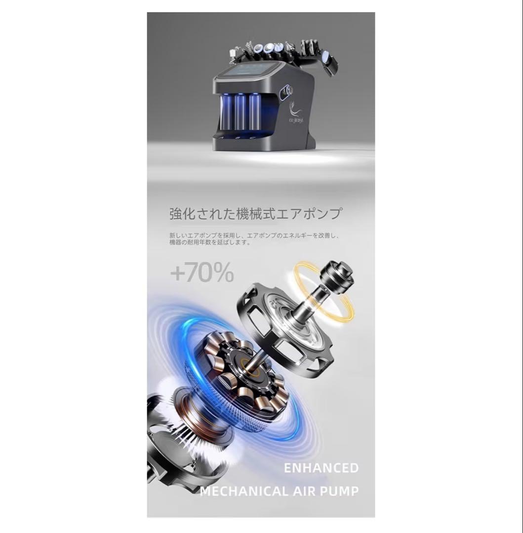 デスクトップブラックパール 10-in-1 美容機器