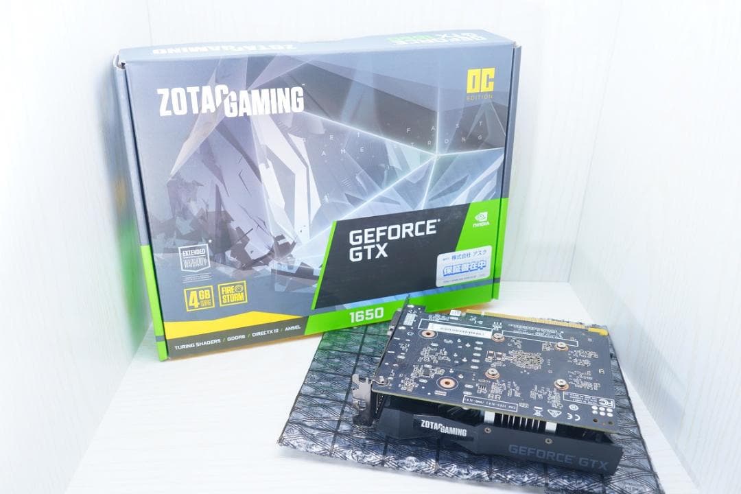 ZOTAC GAMING GeForce GTX 1650 OC / グラボ