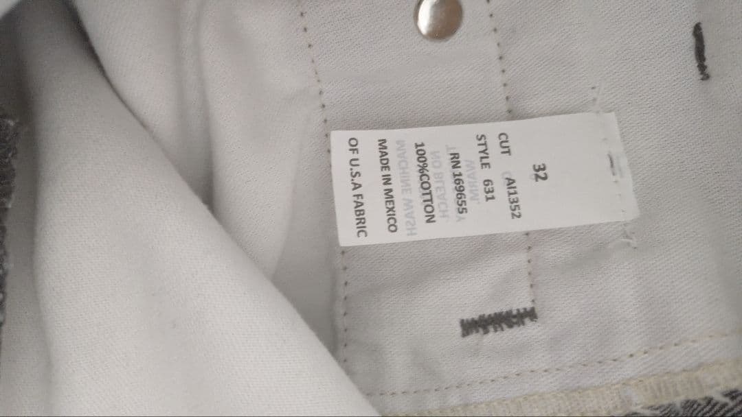 bendavisゴリラカットチャコールデニムw32l30