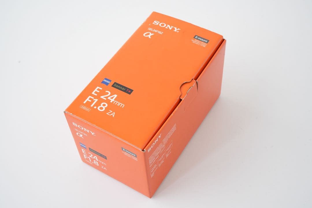 美品 SONY Sonnar T* E 24mm F1.8 ZA 単焦点レンズ