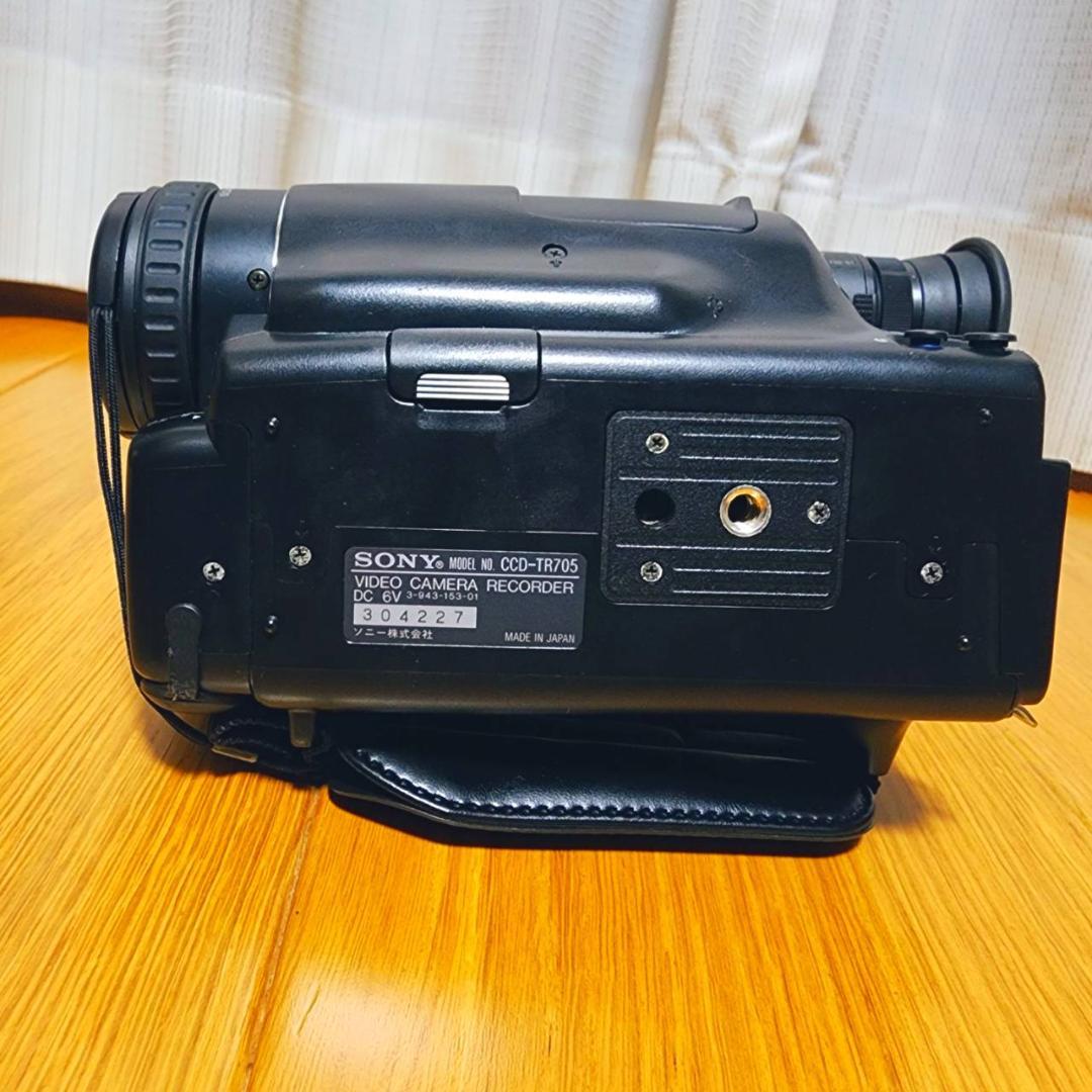 【動作確認済】超希少 美品 高画質 SONY Hi8 CCD-TR705 セット