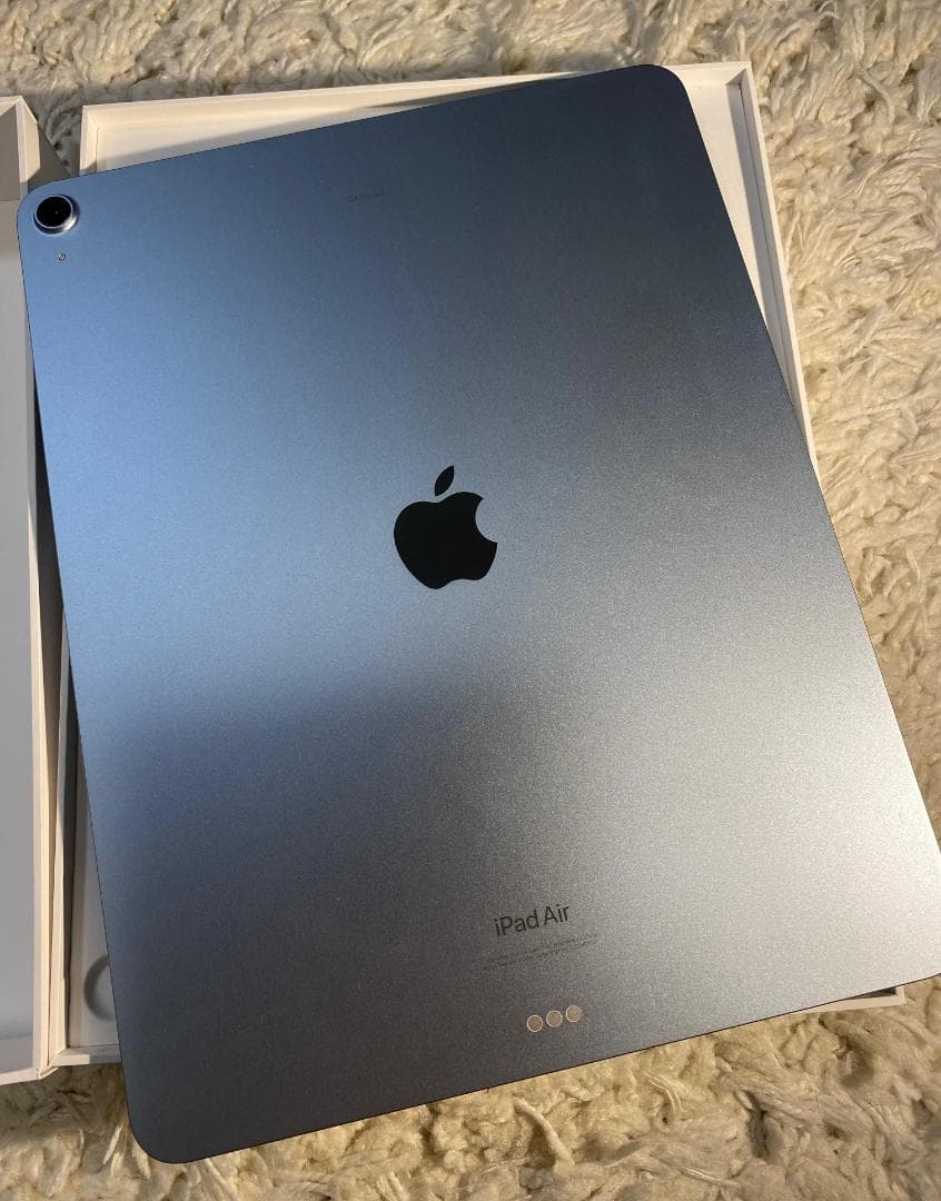 美品 刻印入 iPad Air 13インチ M2 第6世代 256GB ブルー