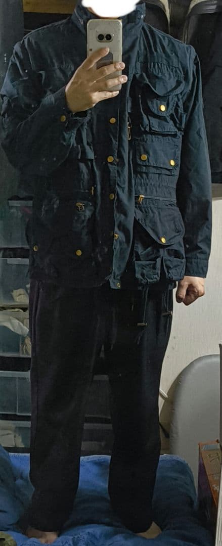 fjallraven サバイバルジャケット 後染めネイビー M