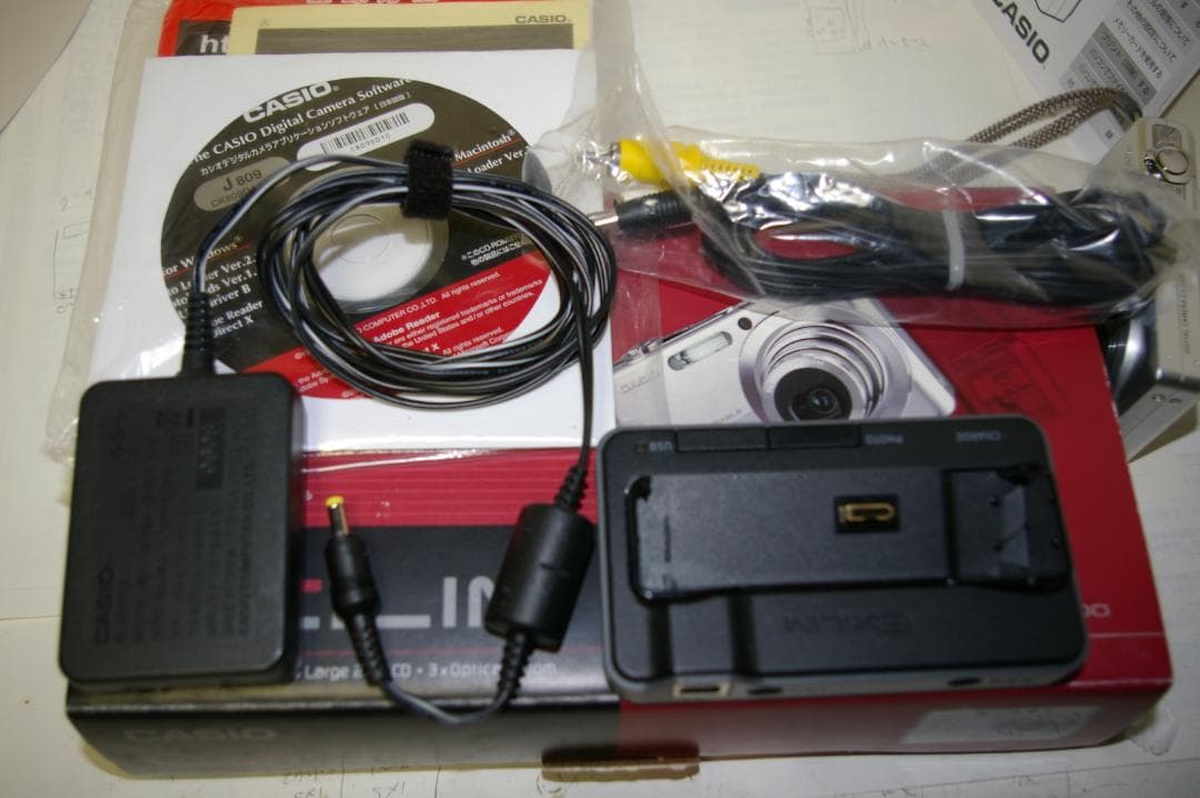 【作動確認済みコンデジ】カシオエクシリムＥＸ-Ｚ６００ （管理番号：D９）