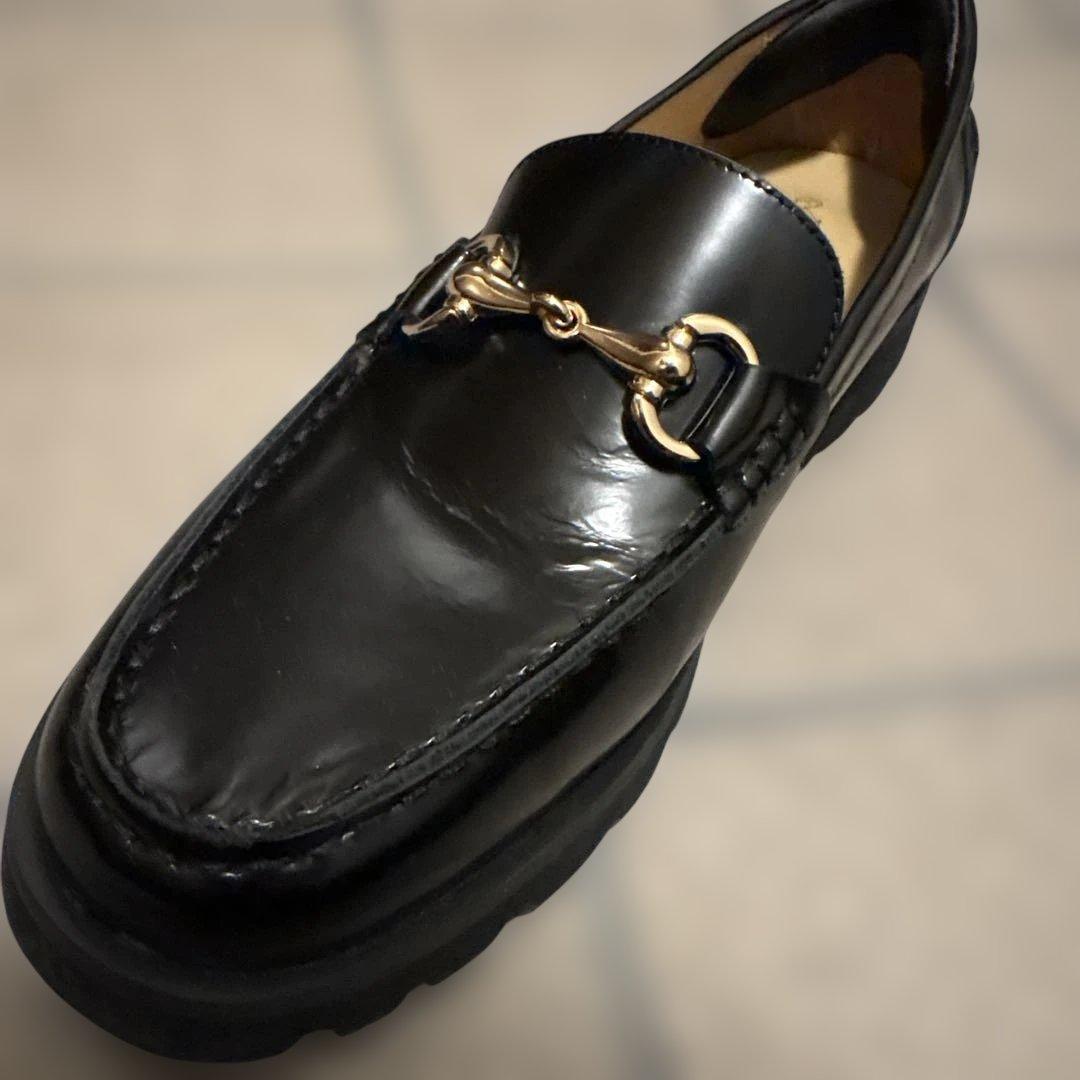 ARTESANOS アルテサノス　黒　ビットローファー　38 訳あり