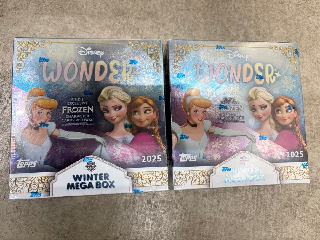 Topps Disney Frozen Wonder Winter Box 2箱