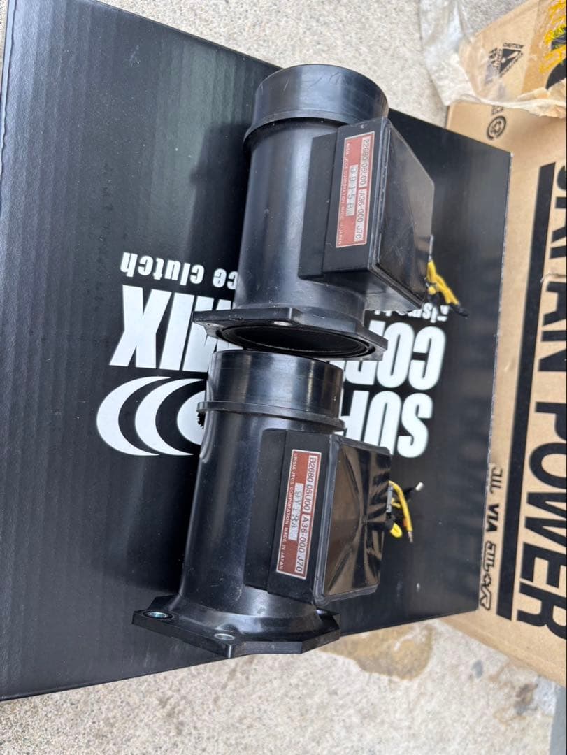 BNR34より純正エアフロセット、ほぼ新品カプラー付き