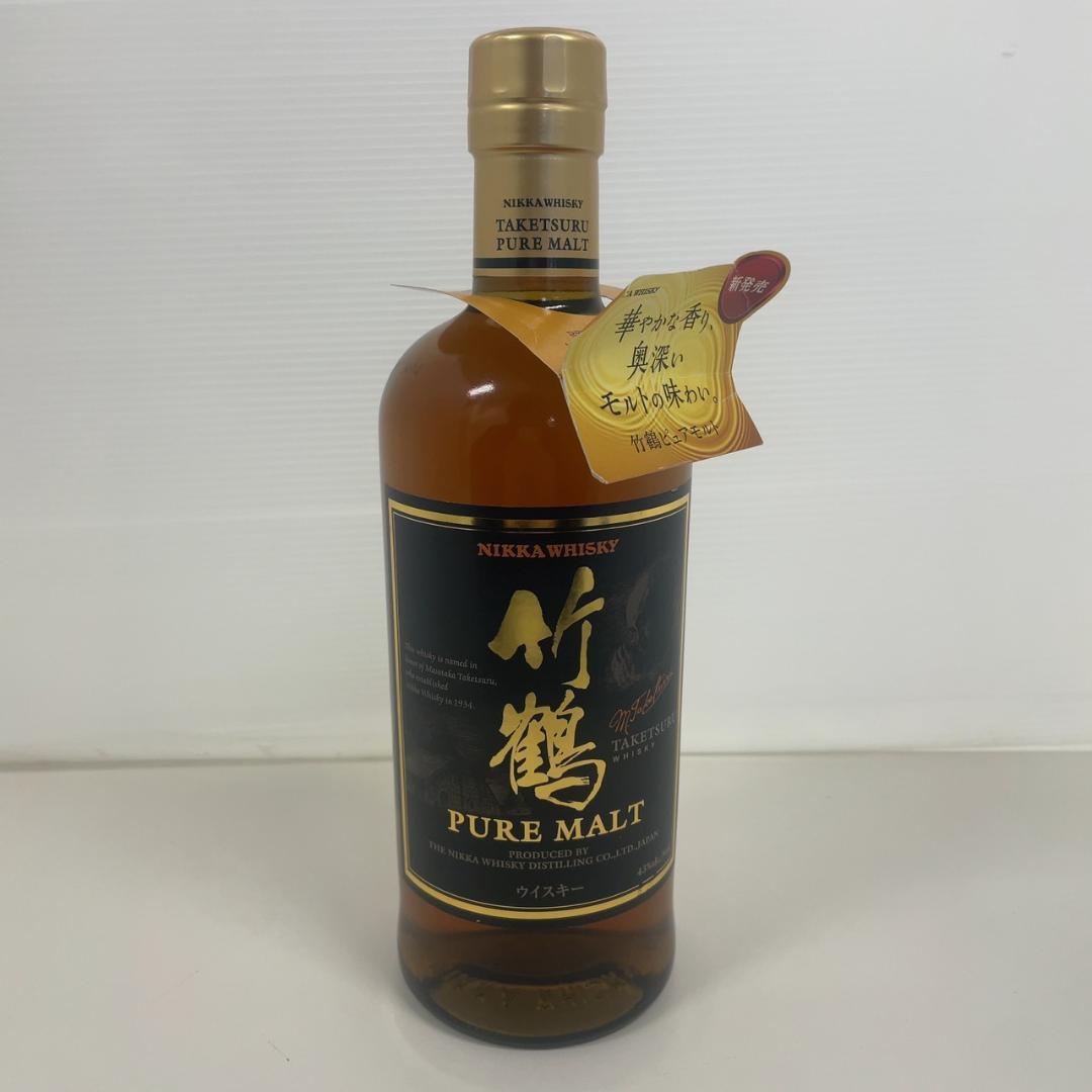 竹鶴ピュアモルト ニッカ ウイスキー 700ml 43%