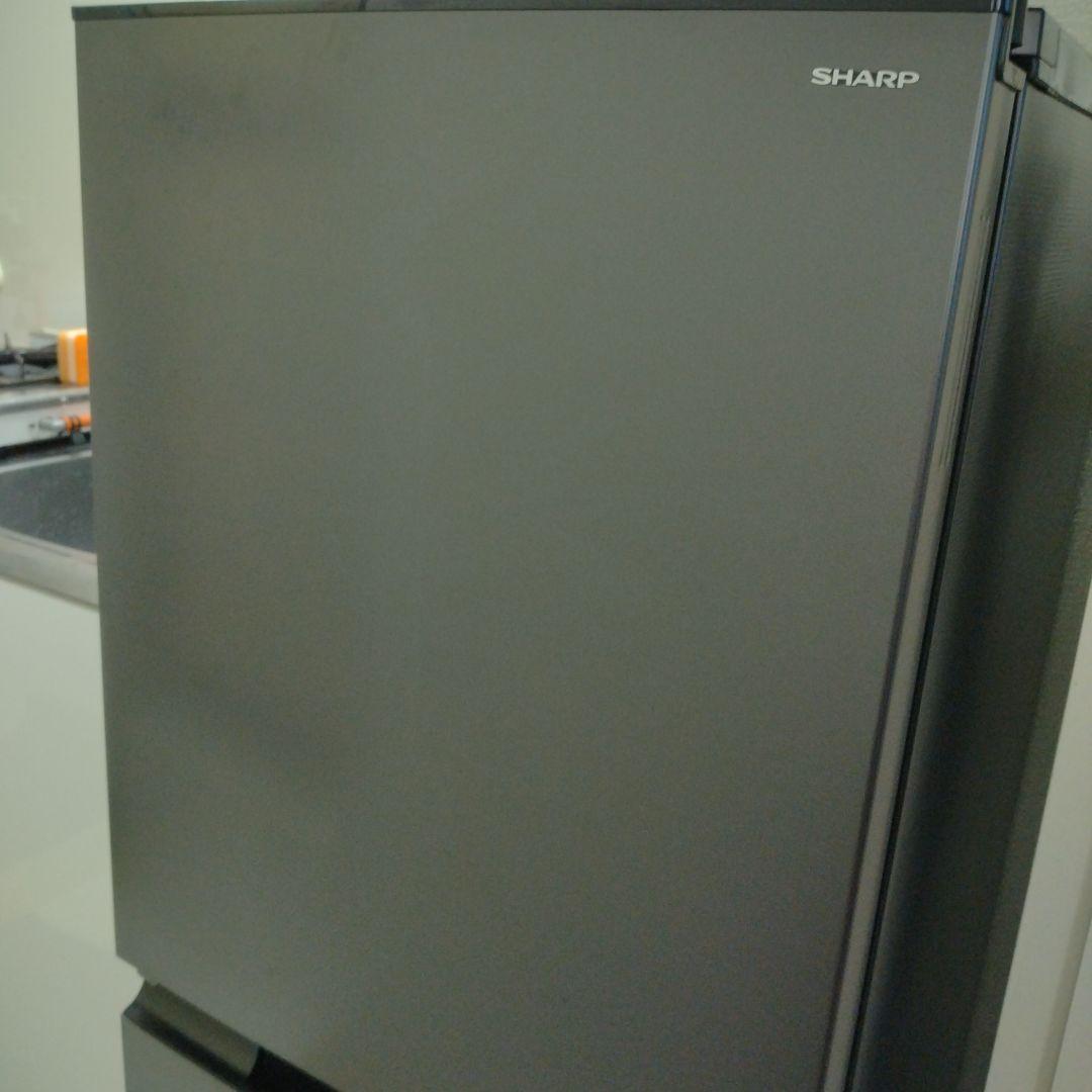 SHARP 2024年製どっちも付替可能ドア冷蔵庫152Ｌ