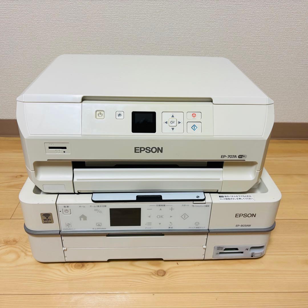 ジャンクEP-707A エプソン　EP- 803AW EPADU1W