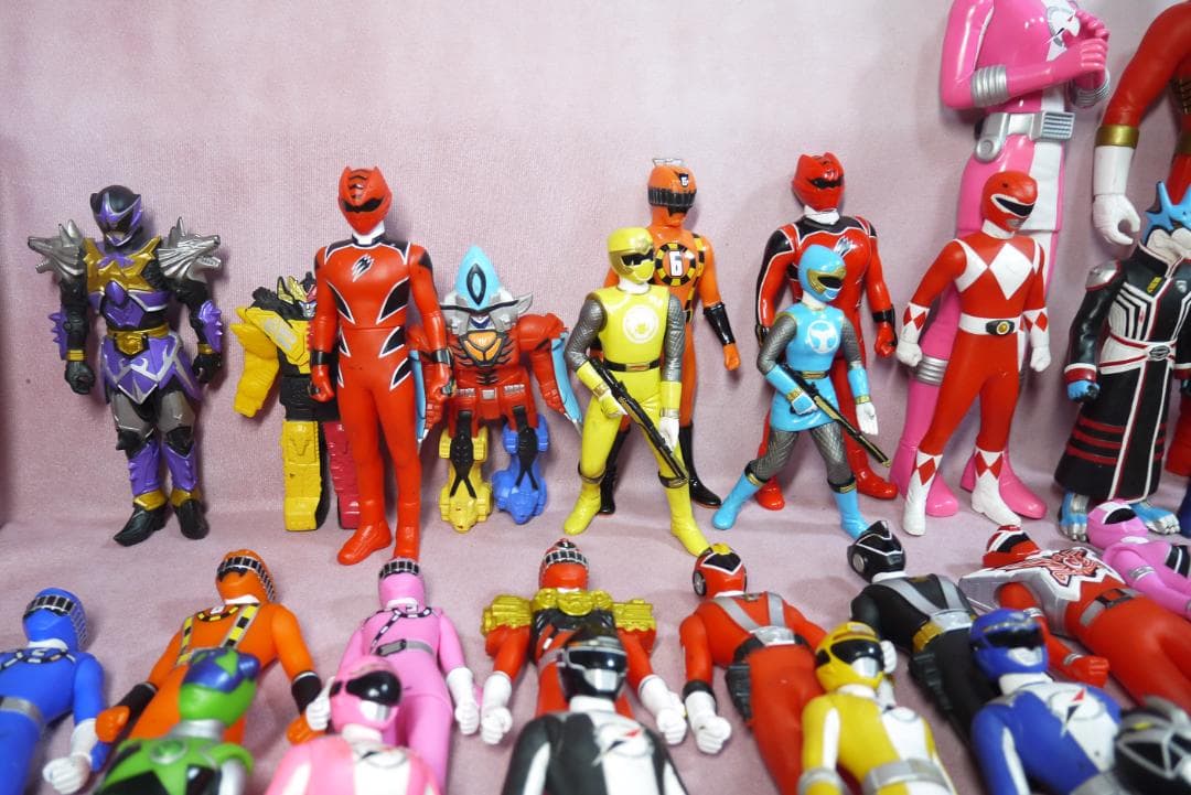 スーパー戦隊シリーズ　ソフビヒーロー　ほか　120体以上