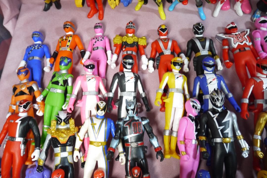 スーパー戦隊シリーズ　ソフビヒーロー　ほか　120体以上