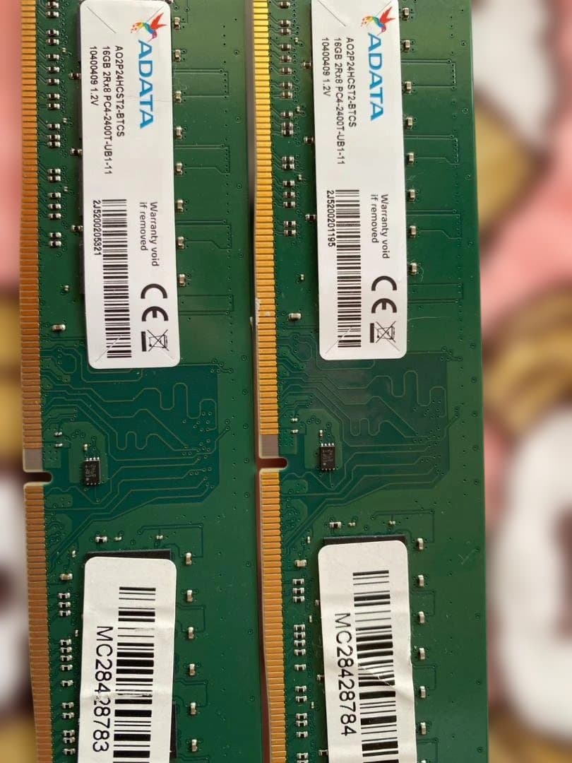 ADATA DDR4 16GB×2(32GB) 2400MHz