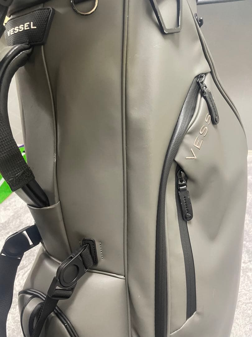 VESSEL キャディバッグ スタンドバッグ プレイヤー3.0 グレー 8.5型