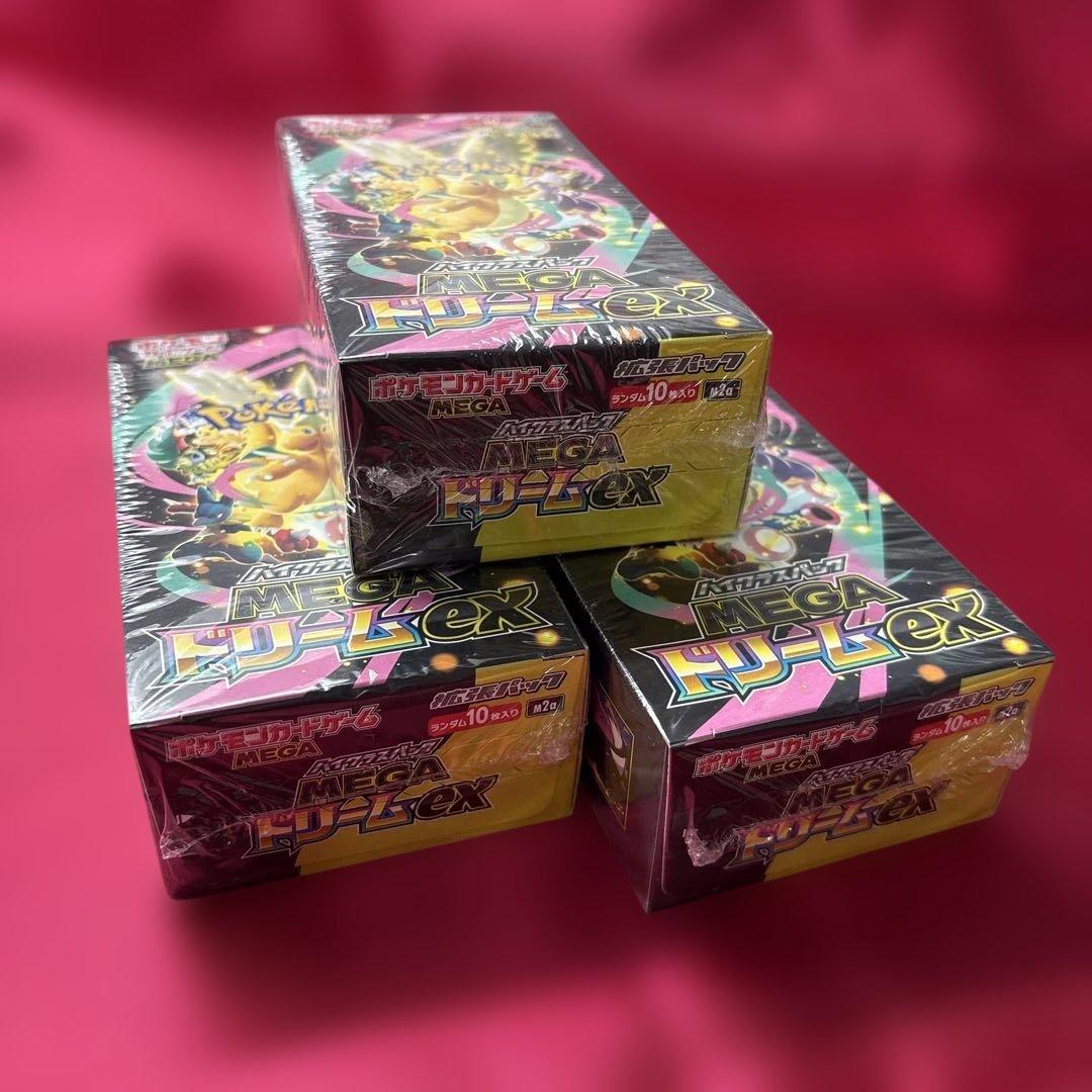 シュリンク付き ポケモンカードゲーム MEGAドリームEX