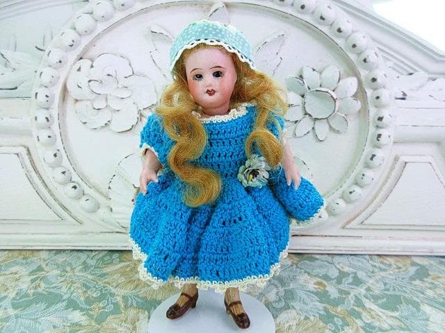 アンティーク　ミニョネット　STBJ　☆　フレンチ　ビスクドール