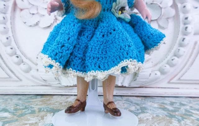 アンティーク　ミニョネット　STBJ　☆　フレンチ　ビスクドール