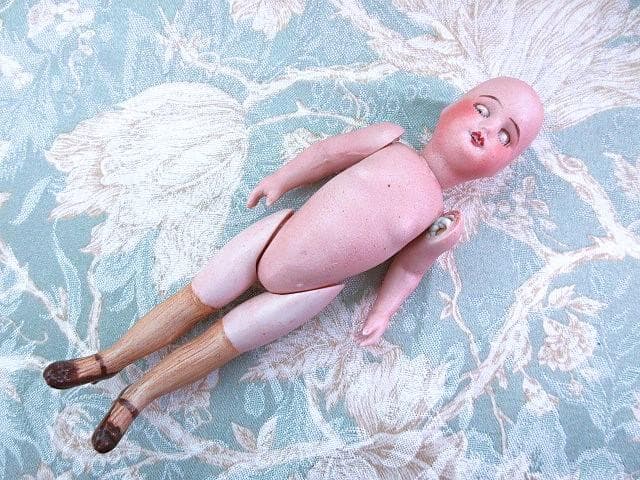 アンティーク　ミニョネット　STBJ　☆　フレンチ　ビスクドール