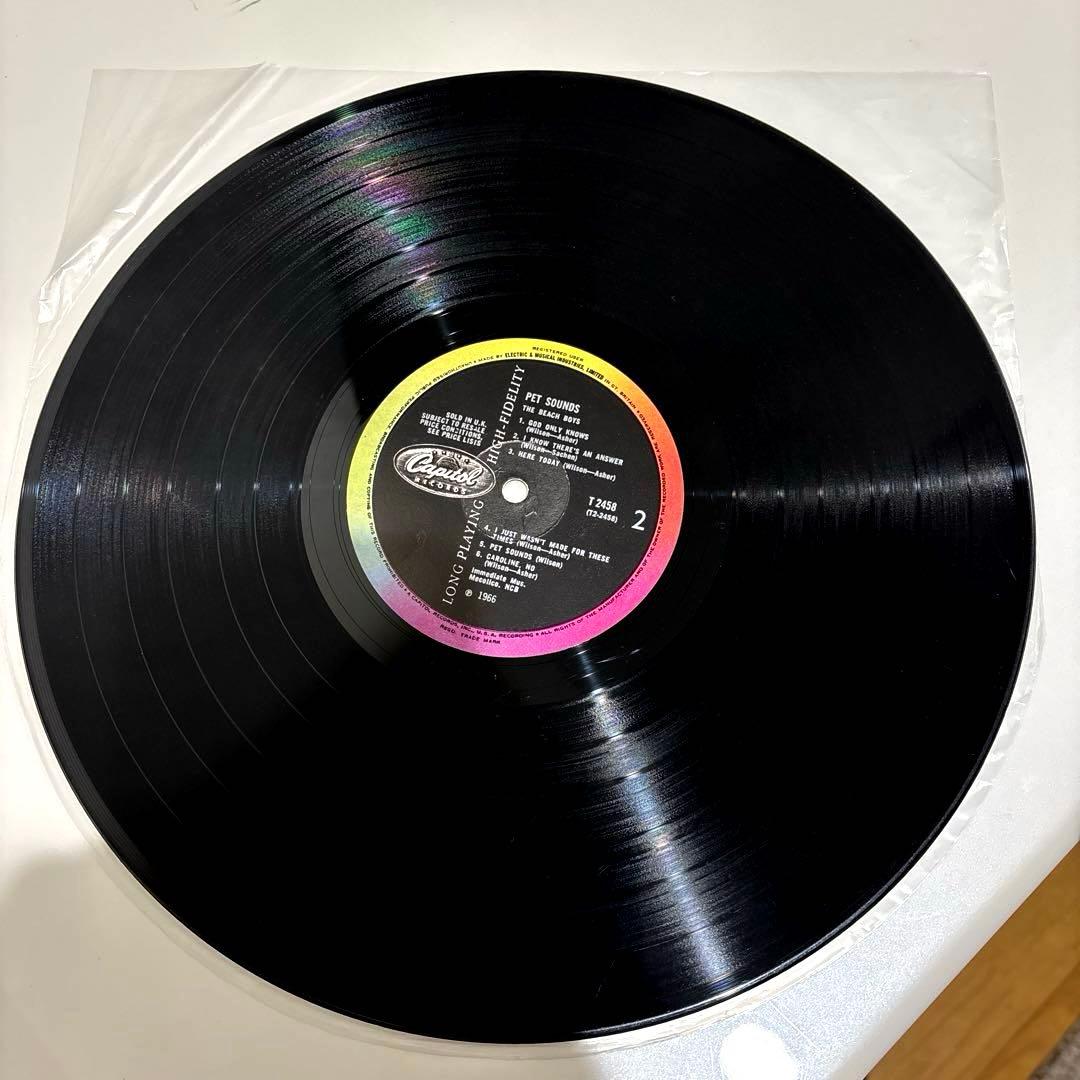 【特価品・UKオリジナル】ペット・サウンズ　ビーチ・ボーイズ　初版モノラル盤！！