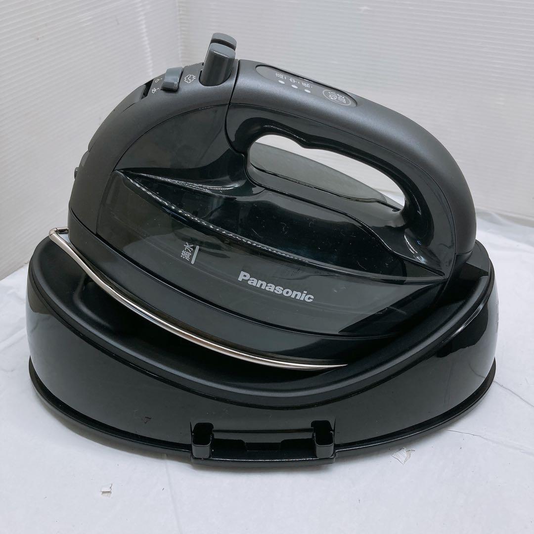 通電OK パナソニック 25年製 コードレス スチームアイロン 中古品