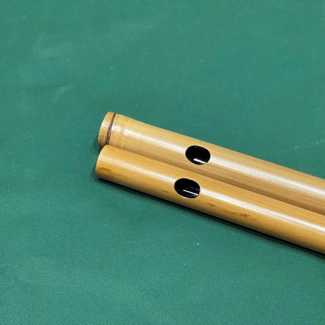 篠笛ドレミ調 三本調子・六本調子姿管2本セット