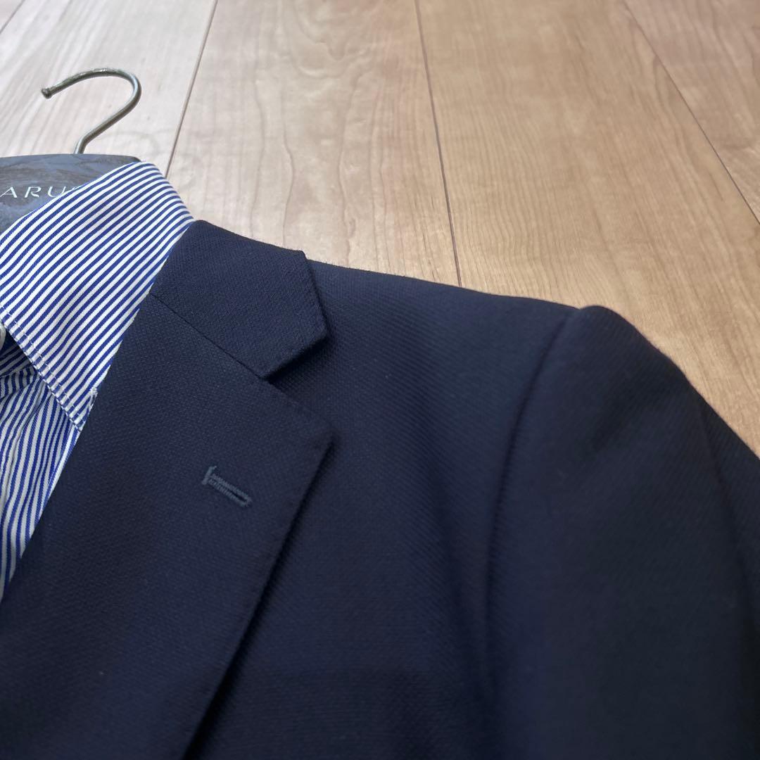 【大きいサイズ/XLサイズ】テイジンメンズ スーツ イタリア高級生地 ネイビー