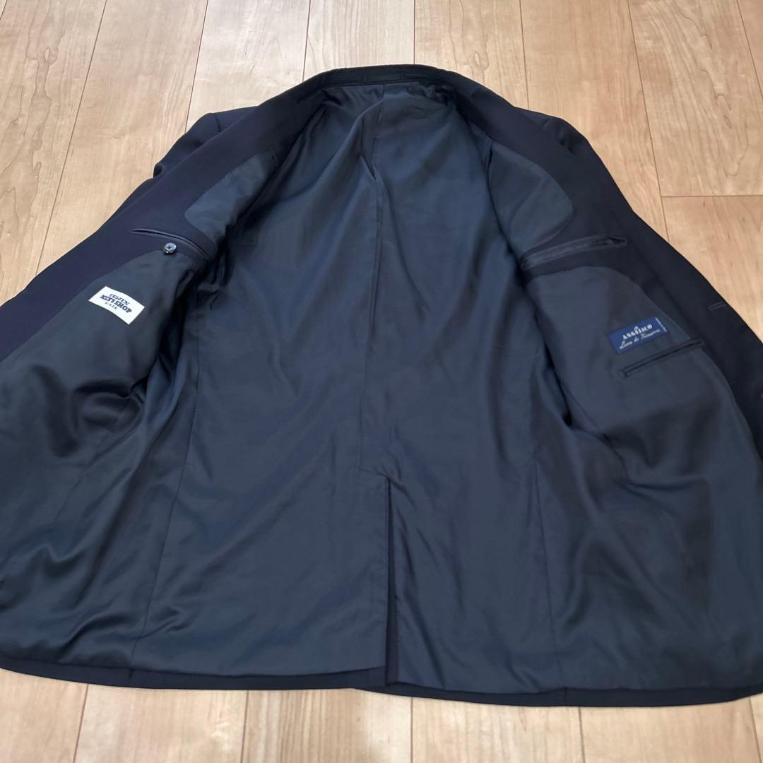 【大きいサイズ/XLサイズ】テイジンメンズ スーツ イタリア高級生地 ネイビー