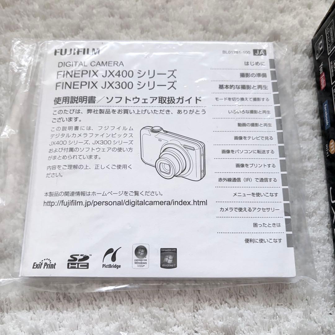 美品【動作確認済】FUJIFILM 富士フイルム FINEPIX JX300