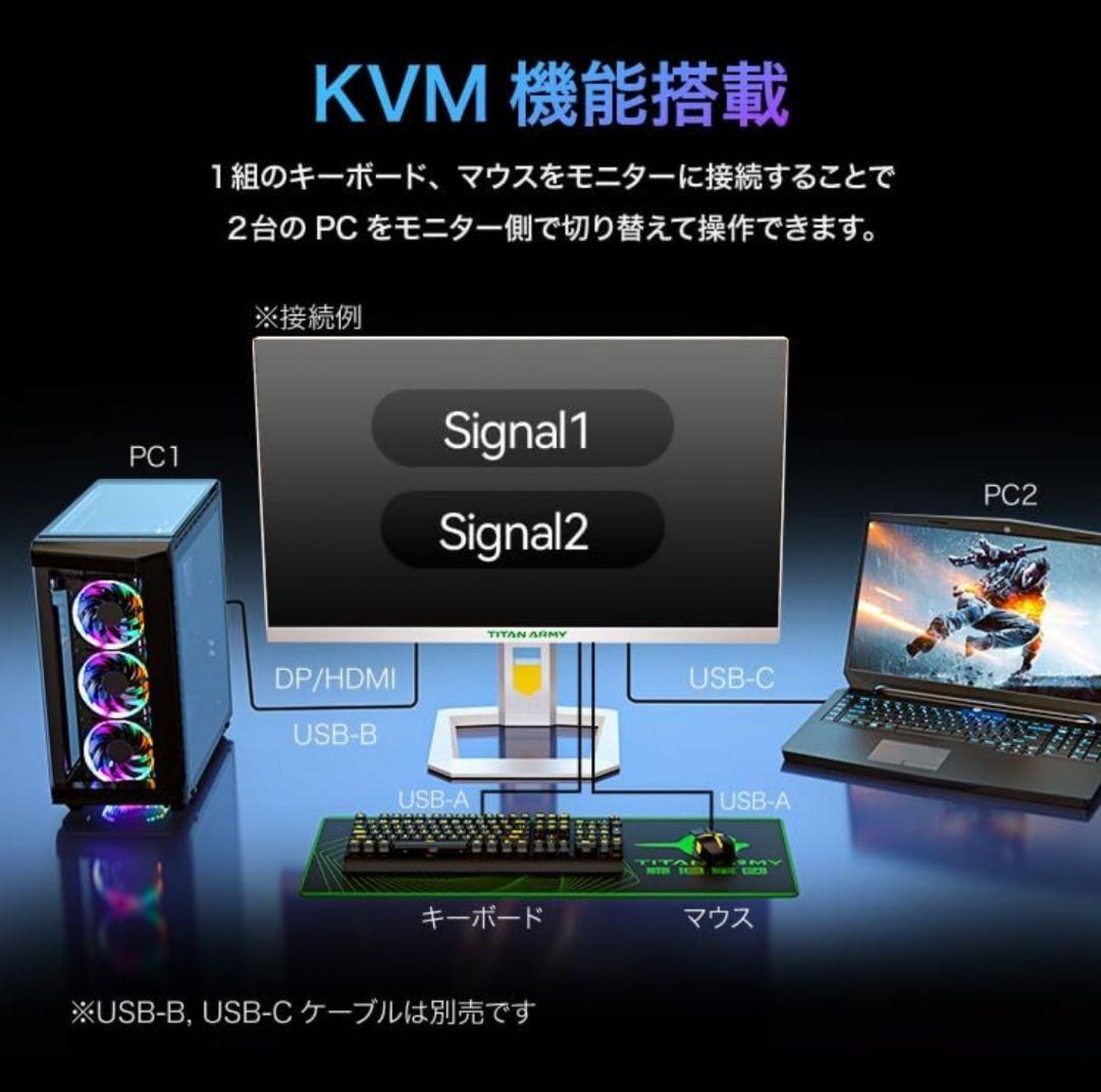 Titan Army 27型Mini LED QHD 240Hz HDR1000