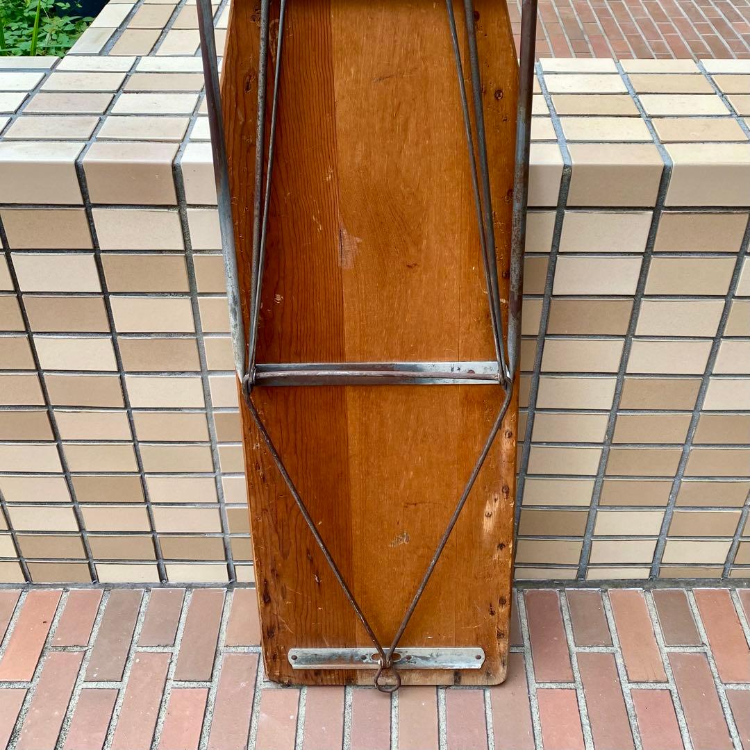 アイロン台★アウトドアテーブル★ビンテージUSAアンティーク★アメリカ店舗什器