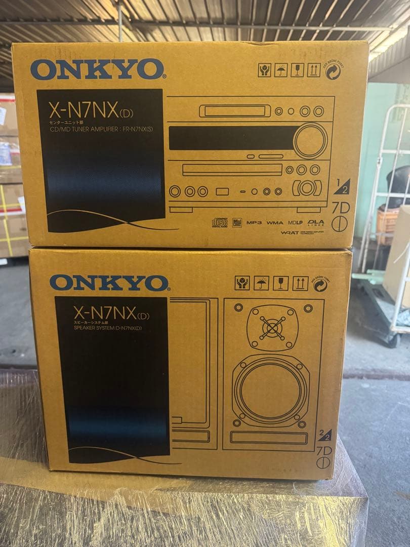 ONKYO X-N7NX(D) コンポ 元箱有り