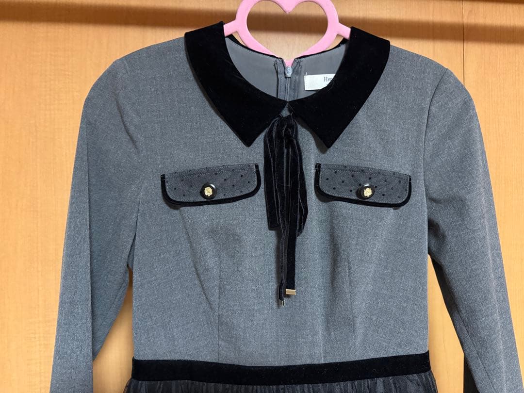 ワンピース herlipto Garnier Pleated Dress S