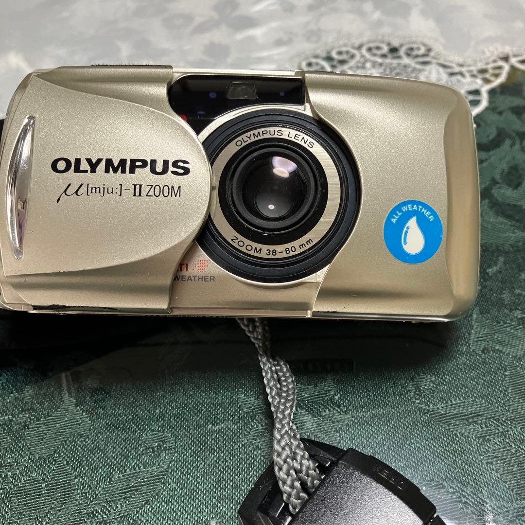 OLYMPUS μ[mju:] II ZOOM コンパクトフィルムカメラ