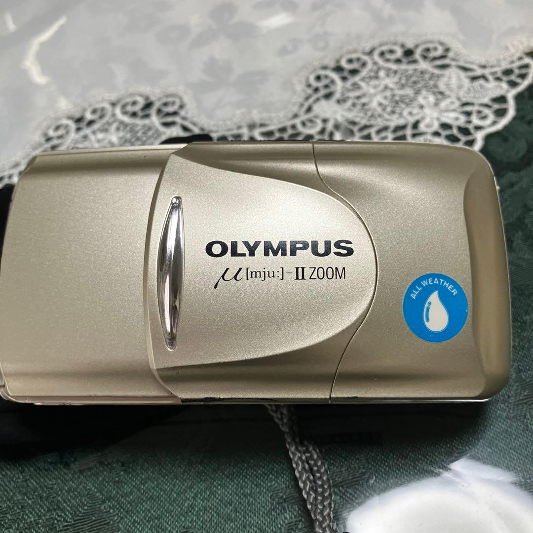 OLYMPUS μ[mju:] II ZOOM コンパクトフィルムカメラ