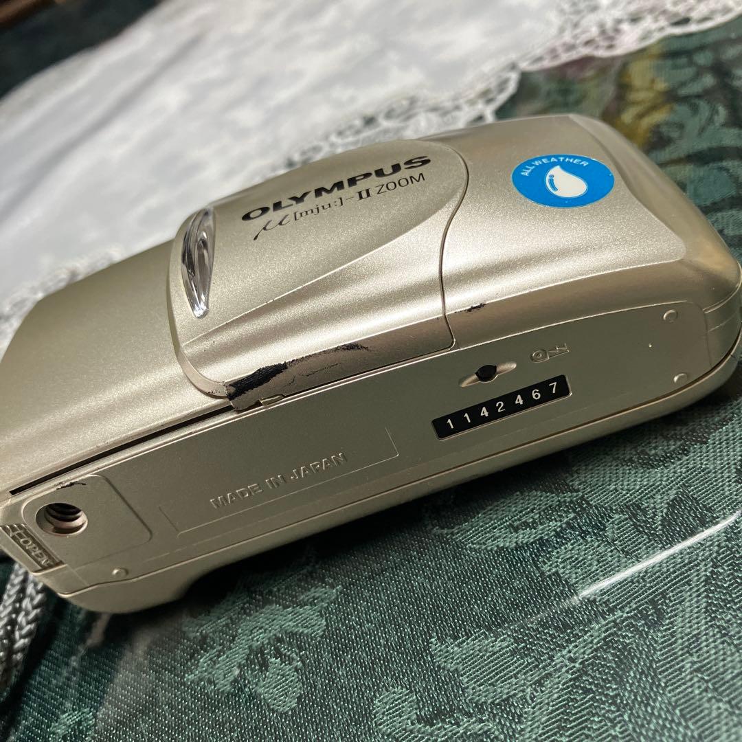 OLYMPUS μ[mju:] II ZOOM コンパクトフィルムカメラ
