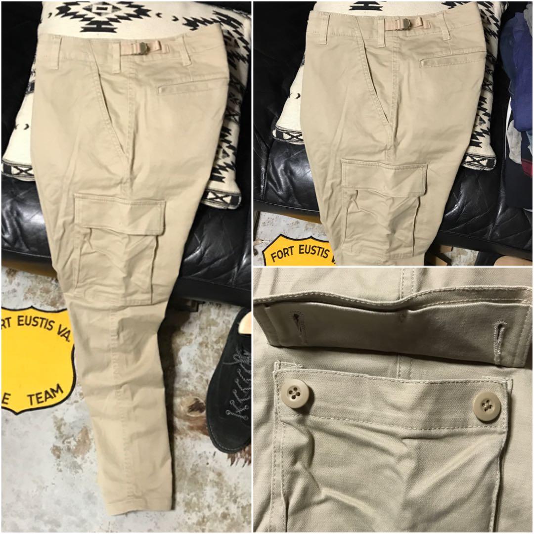 ［希少完売モデル］S《★ BEAMS ★》ストレッチスキニーカーゴパンツ M65