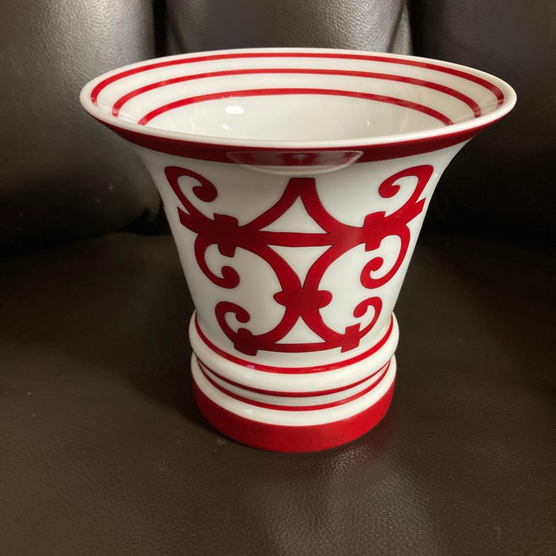 【希少品】　エルメス　花瓶　Hermes ガダルキヴィール 　フラワーベース