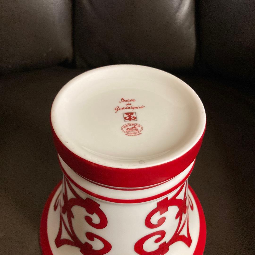 【希少品】　エルメス　花瓶　Hermes ガダルキヴィール 　フラワーベース