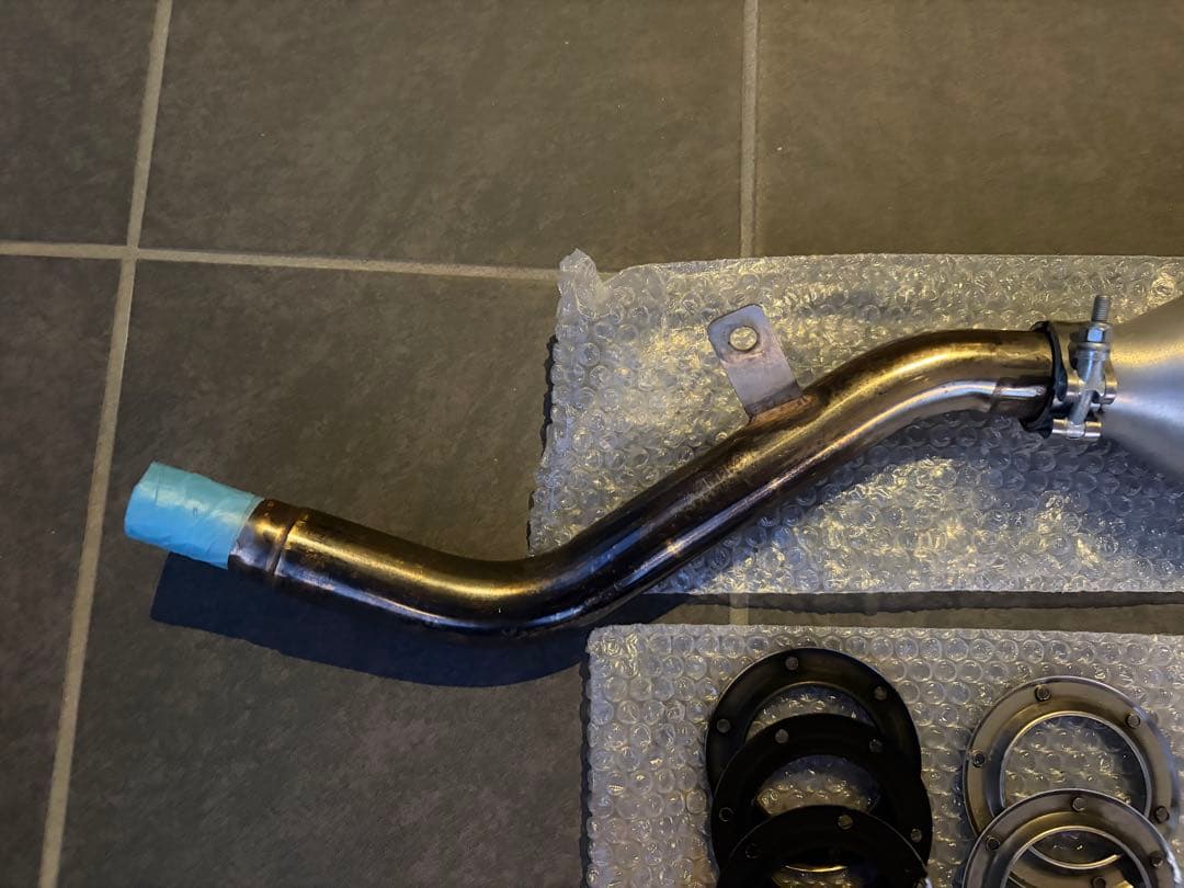 【もっくん】KLX250 キャブ車用 トラップマフラー