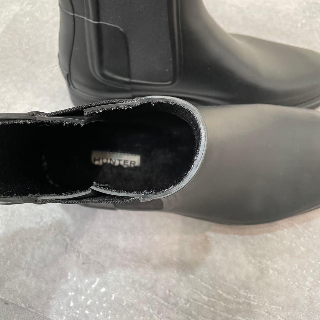 HUNTER M ORG REFINED CHELSEA （BLK） UK9