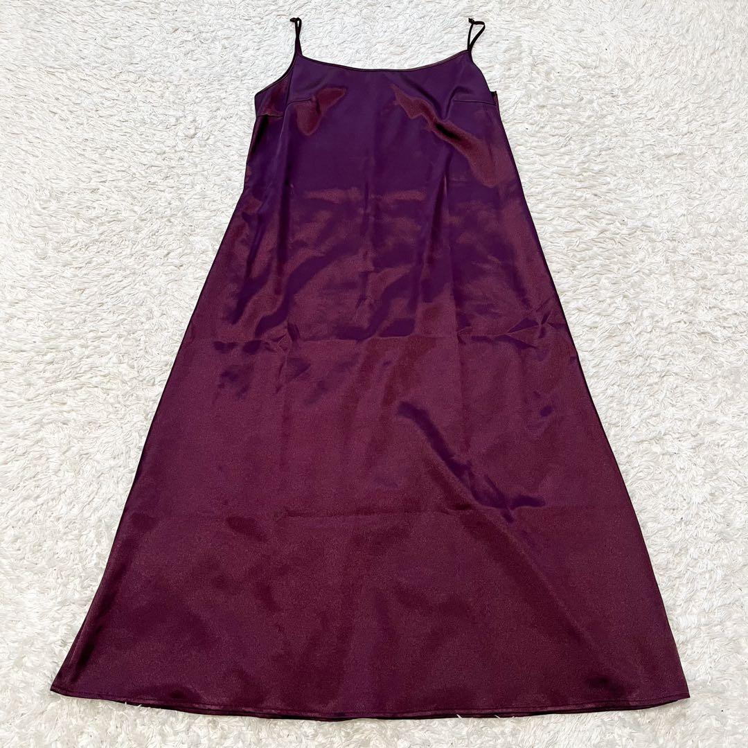 2023 ANAYI リーフ楊柳幾何Vネックフレアワンピース ラメ ベルト